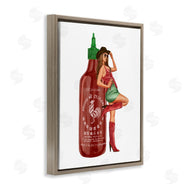 Ziwei Li | Southern Girl Hot Sauce Bottle