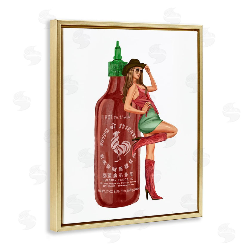 Ziwei Li | Southern Girl Hot Sauce Bottle