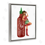 Ziwei Li | Southern Girl Hot Sauce Bottle