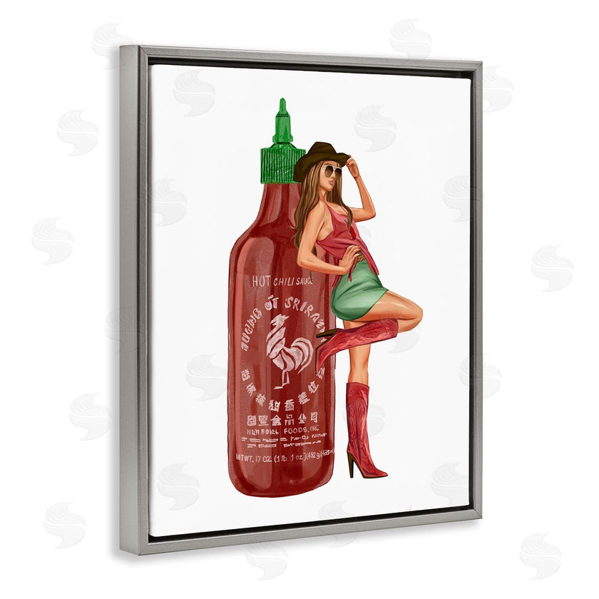 Ziwei Li | Southern Girl Hot Sauce Bottle