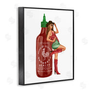 Ziwei Li | Southern Girl Hot Sauce Bottle