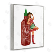 Ziwei Li | Southern Girl Hot Sauce Bottle