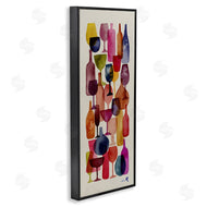 Maria Over | Layered Wine Glasses Painting