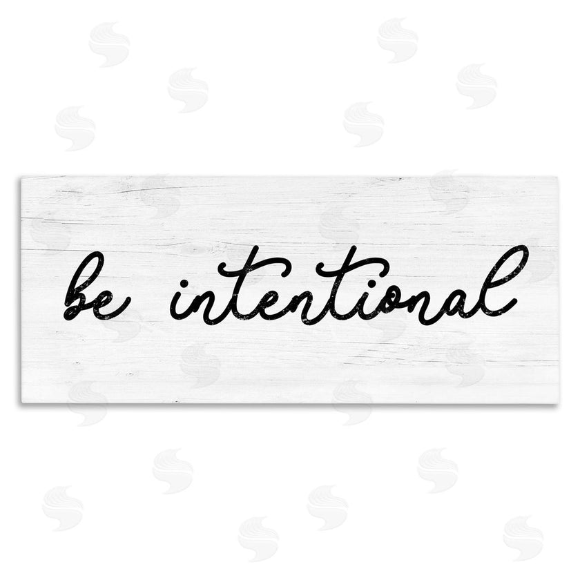 Stupell Studio | Be Intentional Inspirational Phrase