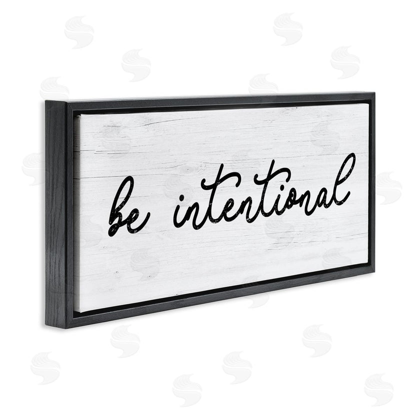 Stupell Studio | Be Intentional Inspirational Phrase