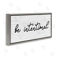 Stupell Studio | Be Intentional Inspirational Phrase