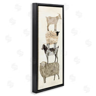 Victoria Borges | Stacked Sheep & Goats