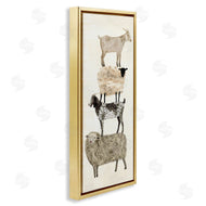 Victoria Borges | Stacked Sheep & Goats