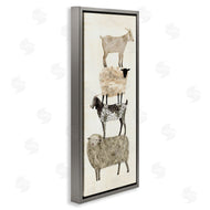 Victoria Borges | Stacked Sheep & Goats