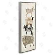 Victoria Borges | Stacked Sheep & Goats