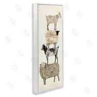 Victoria Borges | Stacked Sheep & Goats