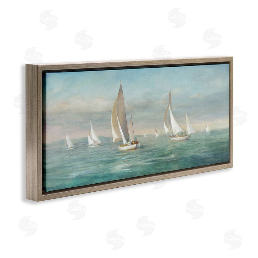 Danhui Nai | Sailboat Fleet Ocean Waves