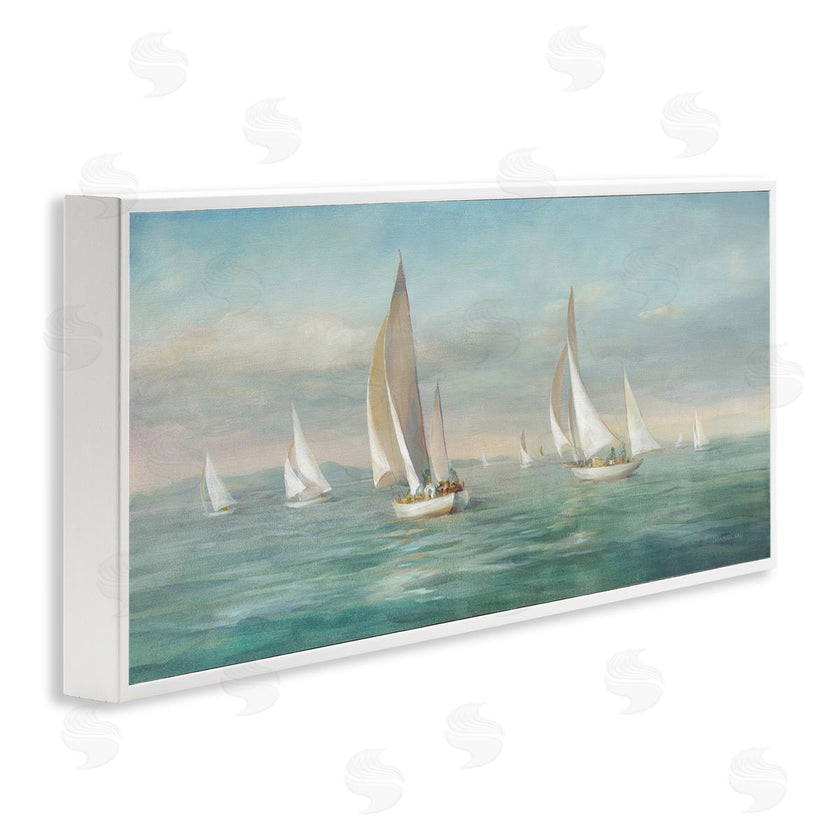 Danhui Nai | Sailboat Fleet Ocean Waves
