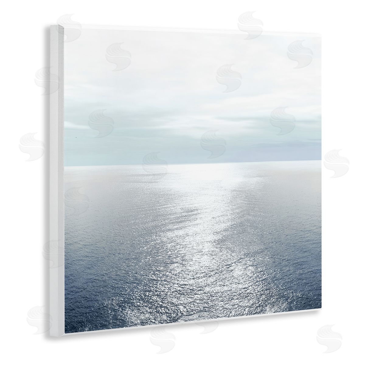 Ocean Ripples Scenery Wood Plaque Wall Art, Home Decor by Maggie Olsen