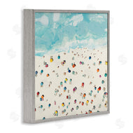 Randy Hibberd | Abstract People on Beach