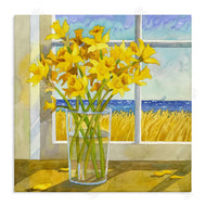 Robin Altman | Daffodils in Seaside Window