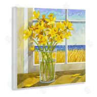 Robin Altman | Daffodils in Seaside Window