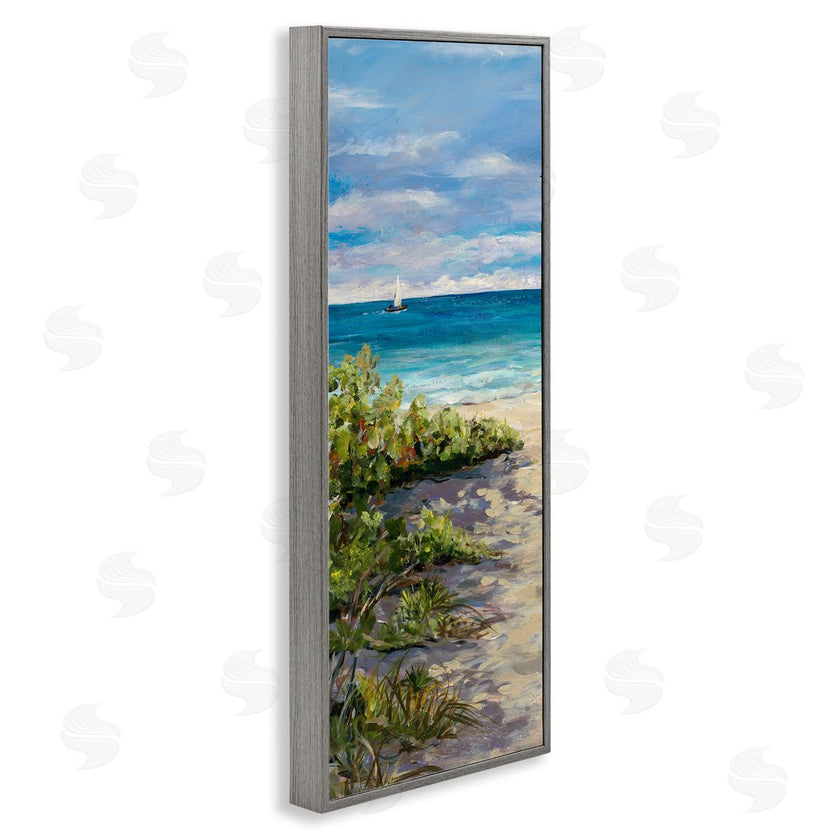 Julie DeRice | Grassy Beach Shore