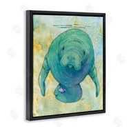 Steve Vanderbosch | Green Manatee Underwater