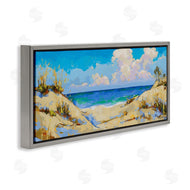 Trevor Copenhaver | Cloudy Beach Painting