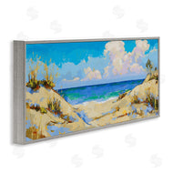 Trevor Copenhaver | Cloudy Beach Painting