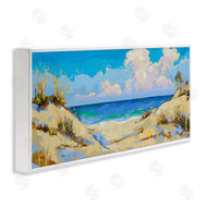 Trevor Copenhaver | Cloudy Beach Painting