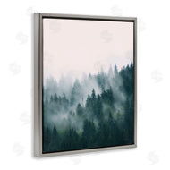 Sisi and Seb | Misty Forest Trees