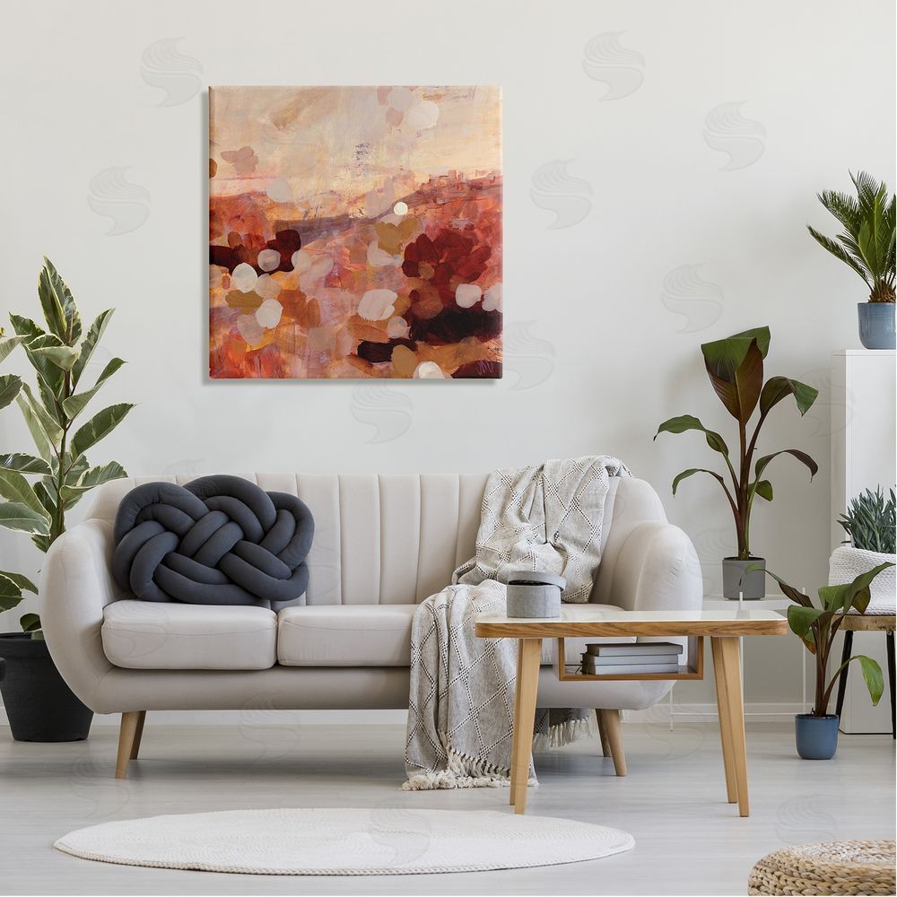 Jodi Maas Abstract Desert Landscape Canvas Wall Art in Room