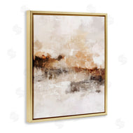 Ros Ruseva | Beige & Brown Abstract