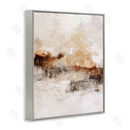 Ros Ruseva | Beige & Brown Abstract