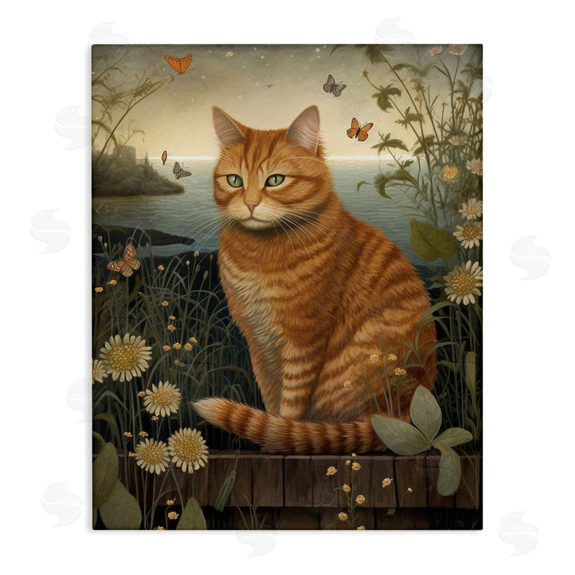 LSR Design Studio | Orange Cat by Pond