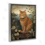 LSR Design Studio | Orange Cat by Pond