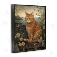 LSR Design Studio | Orange Cat by Pond