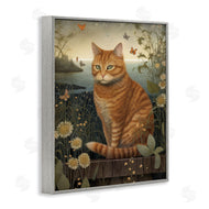 LSR Design Studio | Orange Cat by Pond