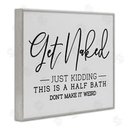 LSR Design Studio | Get Naked Funny Bathroom