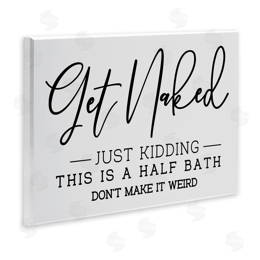 LSR Design Studio | Get Naked Funny Bathroom