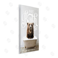 Lettered and Lined | Vintage Bathroom Bear Ad