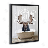 Lettered and Lined | Vintage Bathroom Moose Ad