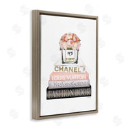 Amanda Greenwood | Pink Fashion Book Stack