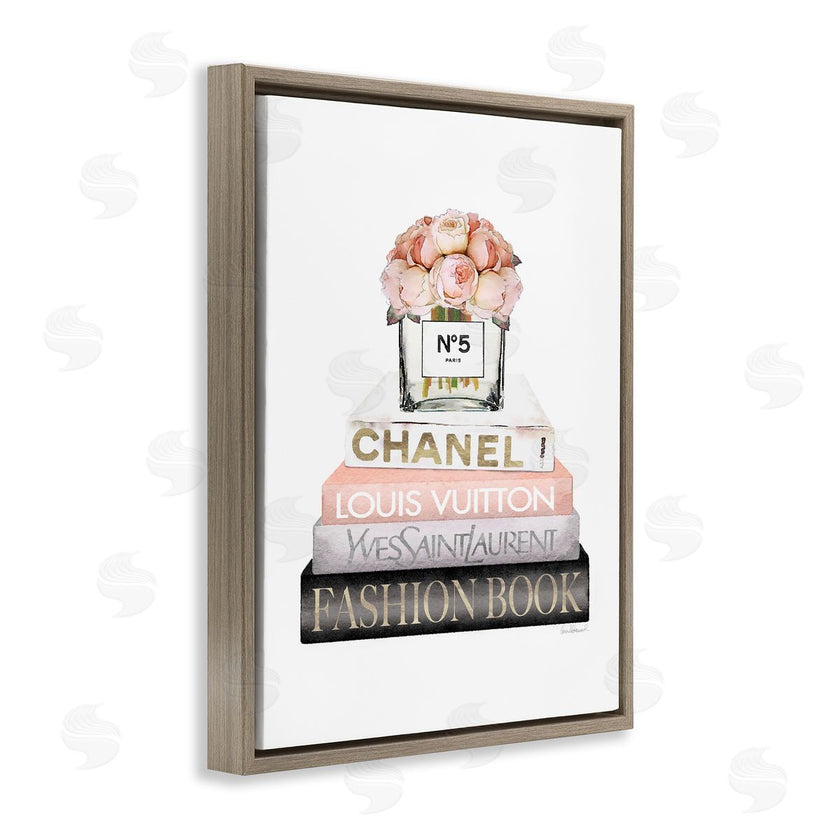 Amanda Greenwood | Pink Fashion Book Stack
