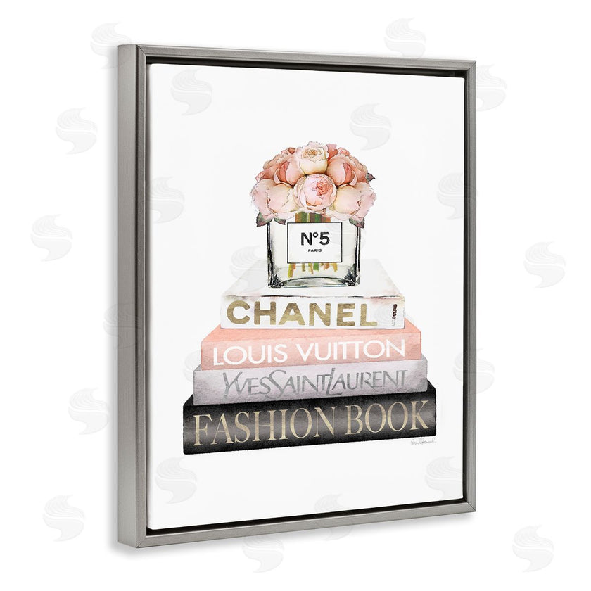 Amanda Greenwood | Pink Fashion Book Stack