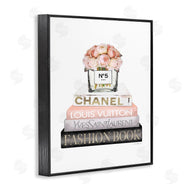 Amanda Greenwood | Pink Fashion Book Stack