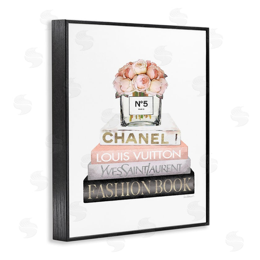 Amanda Greenwood | Pink Fashion Book Stack