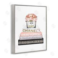 Amanda Greenwood | Pink Fashion Book Stack