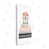 Amanda Greenwood | Pink Fashion Book Stack