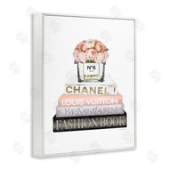Amanda Greenwood | Pink Fashion Book Stack