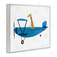 Rachel Nieman | Giraffe Pilot in Airplane