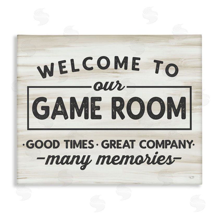 Lux + Me Designs | Welcome To Game Room