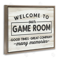 Lux + Me Designs | Welcome To Game Room