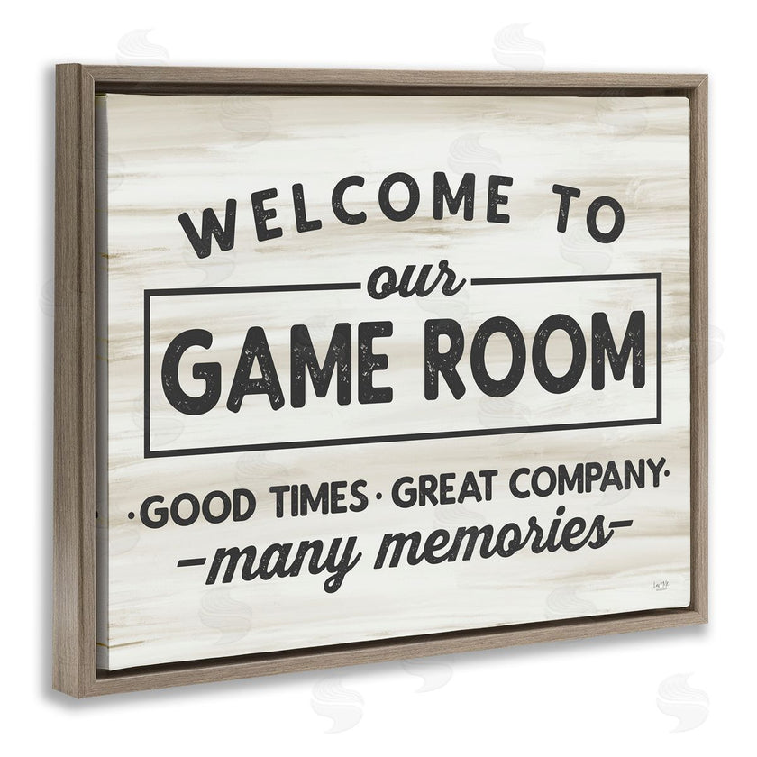 Lux + Me Designs | Welcome To Game Room